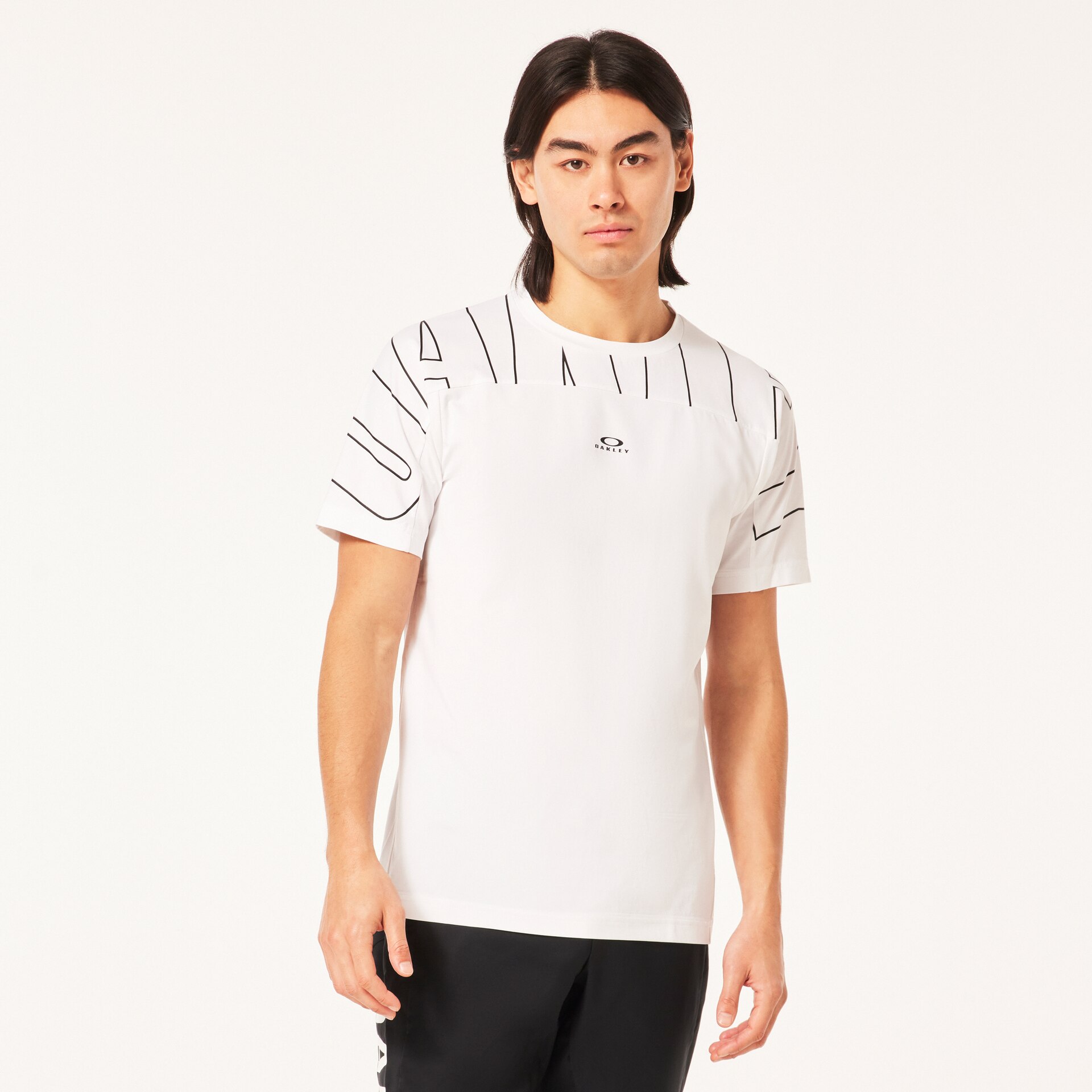 Oakely Graphics オークリー Enhance SS Graphic Crew 1.0 White | オークリー公式ストア 日本