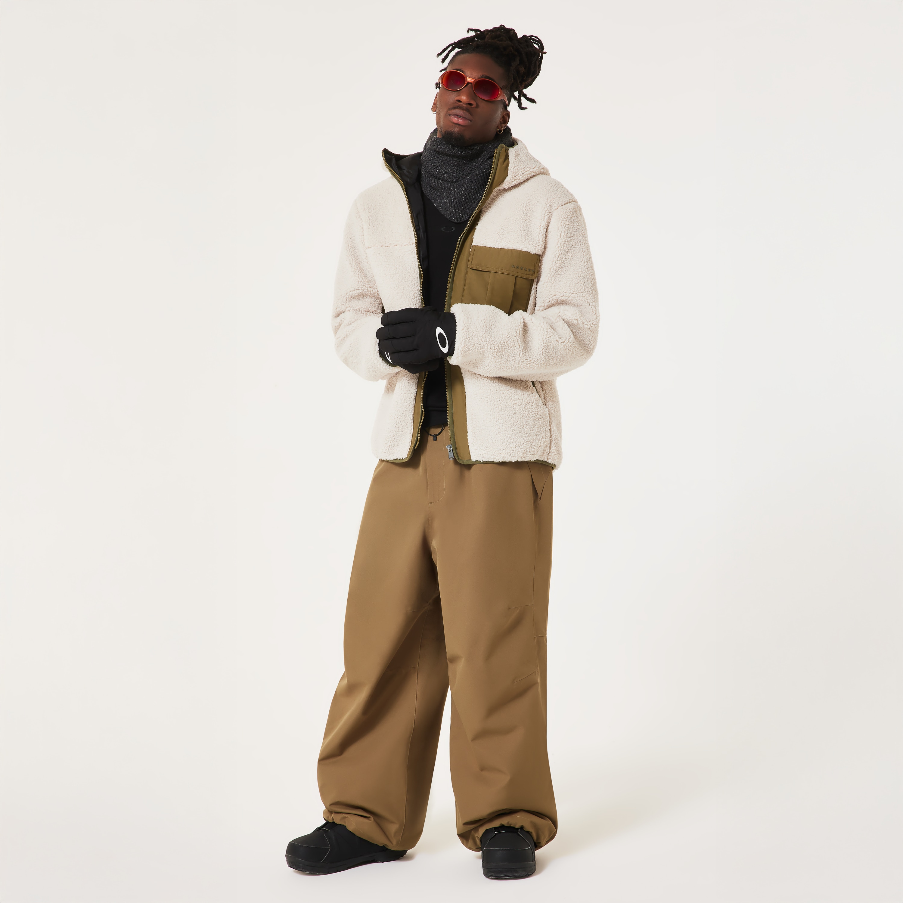 Oakley Snowdrift Full Zip Sherpa - Mist | Oakley® US