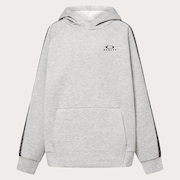 Ytr Qd Fleece Hazard Hoody 10.0 - New Athletic Grey