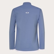 Elevate LS Elipse Mock Shirt - Blue Mirage