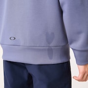 Enhance Qd Fleece L/S Hoody 5.0 - Blue Tar