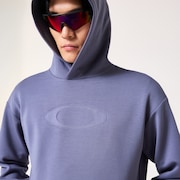 Enhance Qd Fleece L/S Hoody 5.0 - Blue Tar
