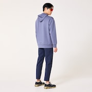 Enhance Qd Fleece L/S Hoody 5.0 - Blue Tar