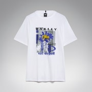 Futurescape Logo Frog Tee - White