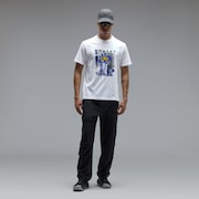 Futurescape Logo Frog Tee - White