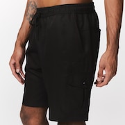 Bermuda Oakley Cargo Zip Shorts 21" - Blackout