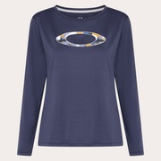Radiant Evofree Ellipse L/S Tee 6.0 - Foggy Blue