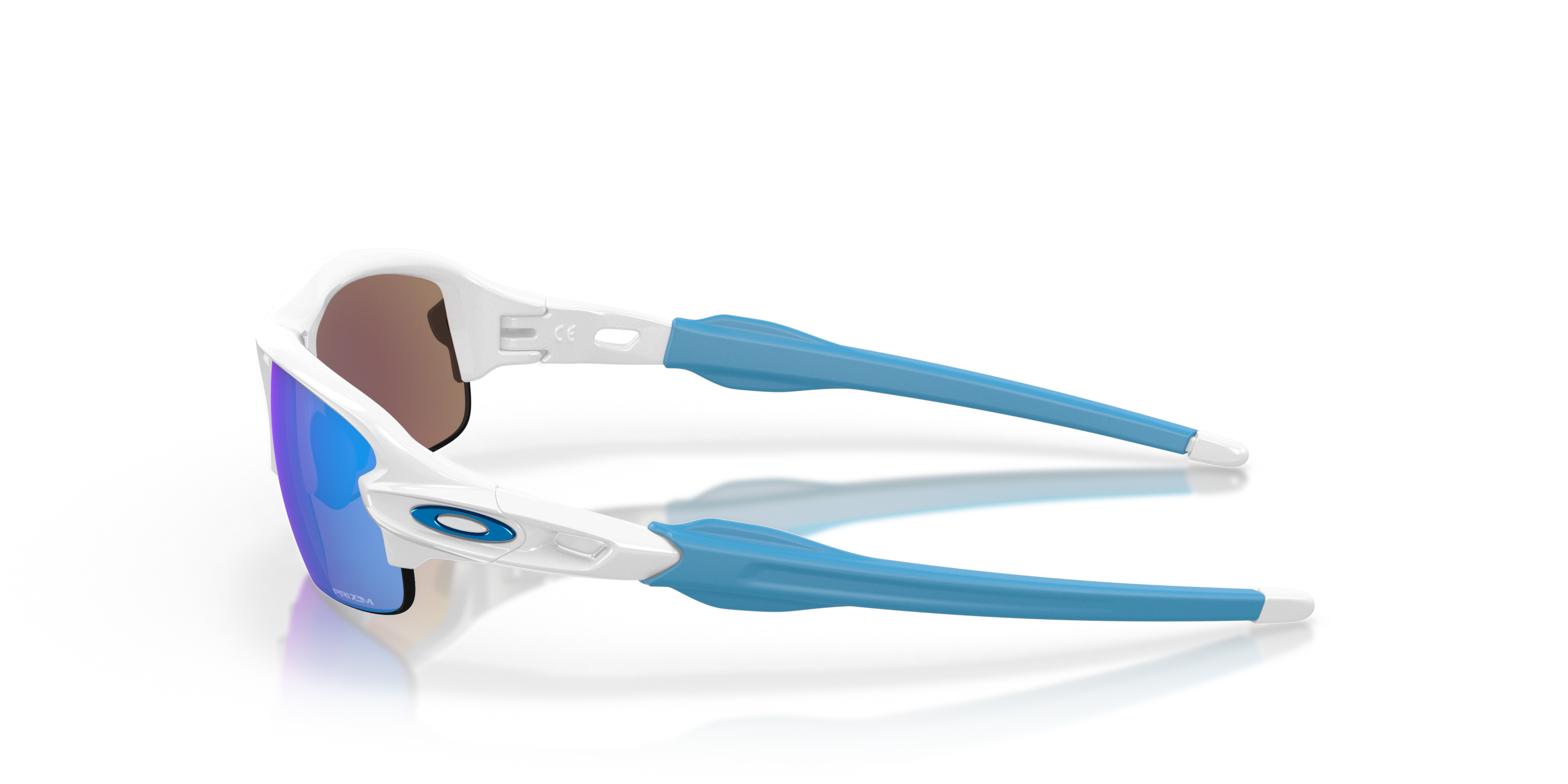 Oakley Flak XXS ポリッシュホワイト Flak® XXS (Youth Fit) Prizm Jade Lenses, Matte White Frame