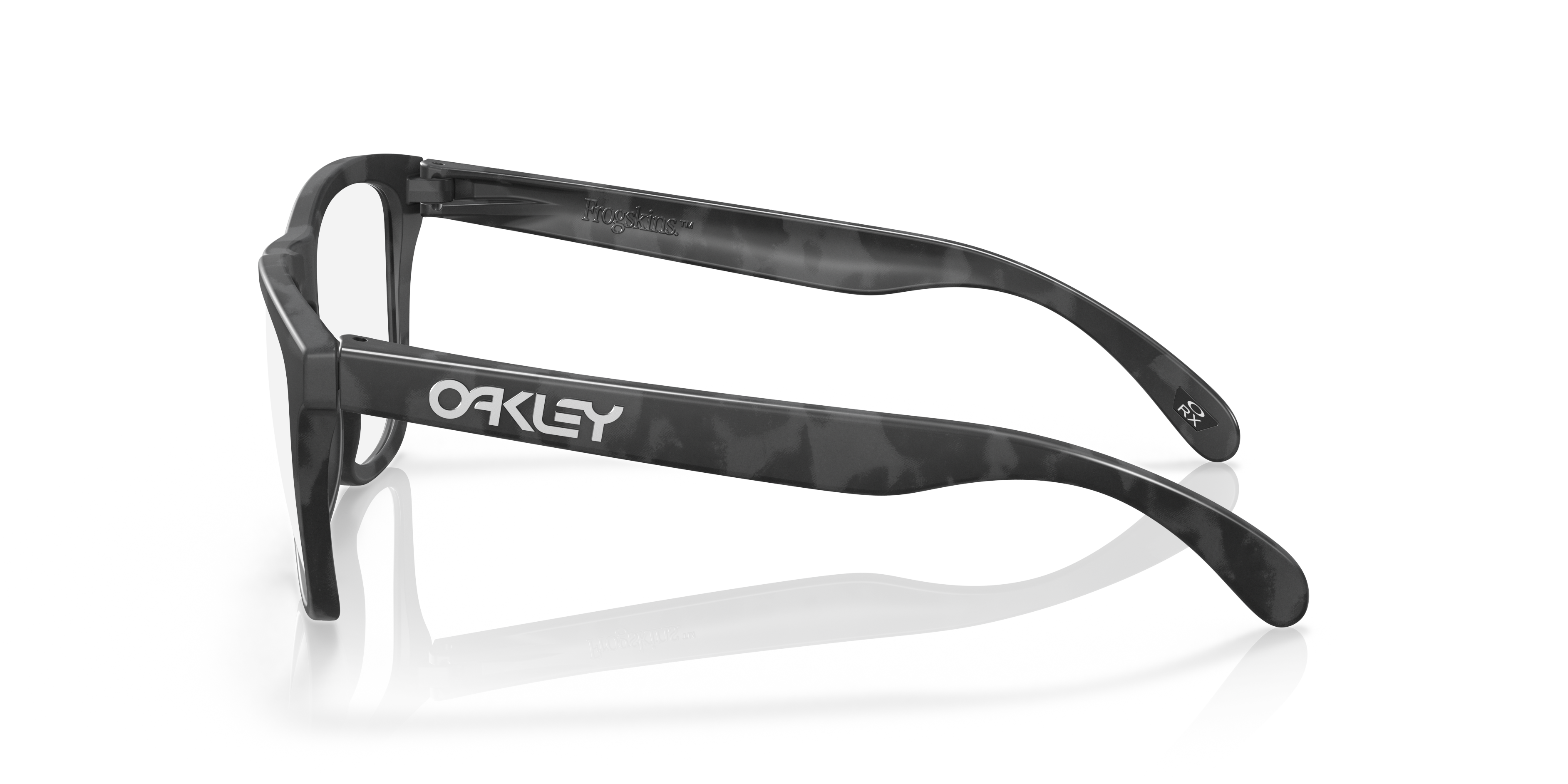Frogskins™ (Low Bridge Fit) Polished Black Eyeglasses