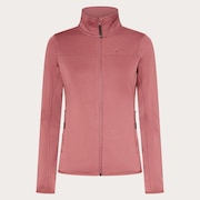 W. Canopy Full Zip Sweatshirt - Rosewood