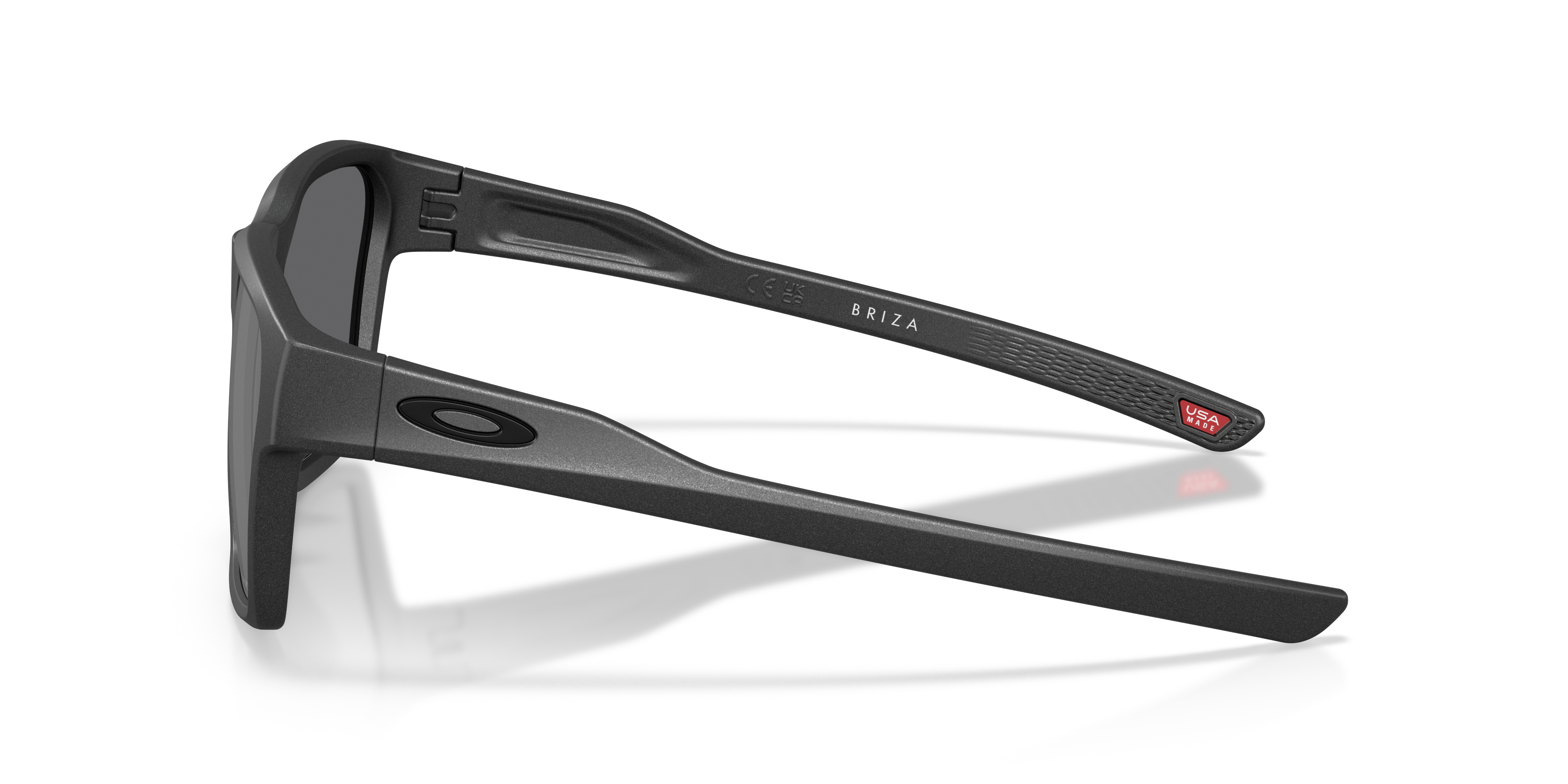 Oakley Briza Sunglasses with Matte Black Frame and Prizm Grey