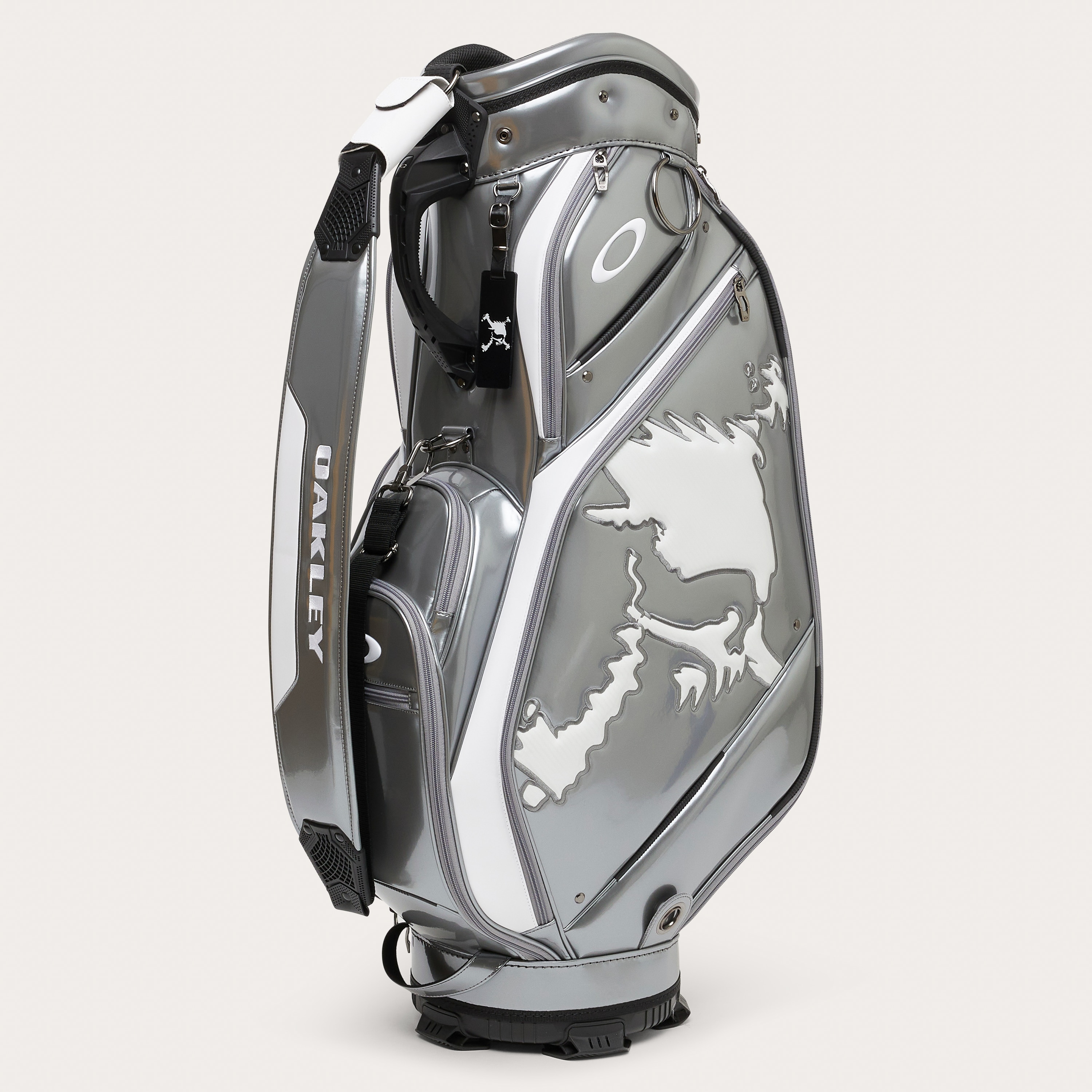 Oakley Skull Golf Bag 18.0 - Silver Grey | Oakley® 日本