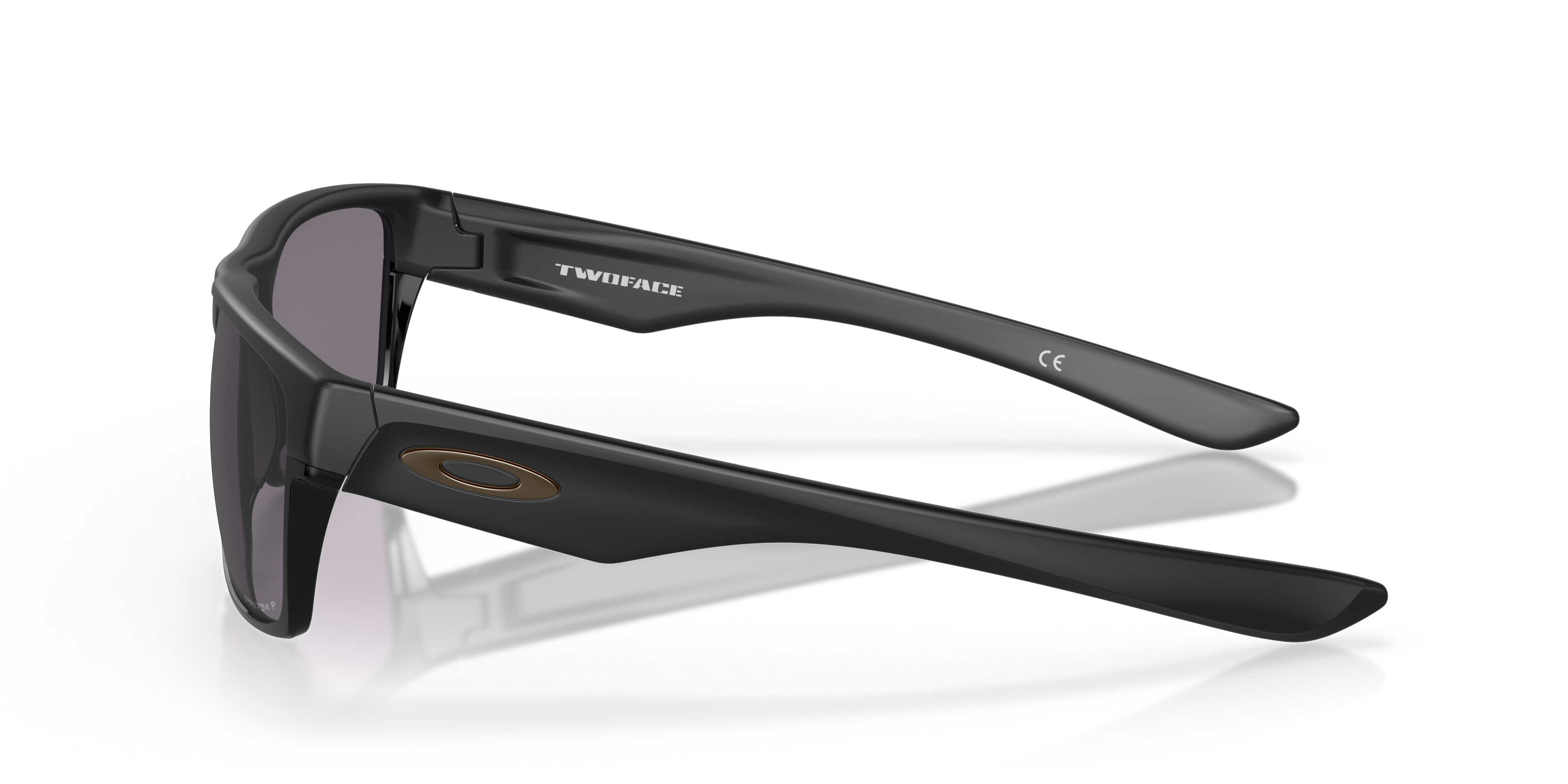 OAKLEY オークリー OO9256-08 TWOFACE トゥーフェイス サングラス Matte Black アジアンフィット SPECIAL EDITION SCUDERIA FERRARI TwoFace™ (Low Bridge Fit) Dark Grey Lenses, Matte Black Frame