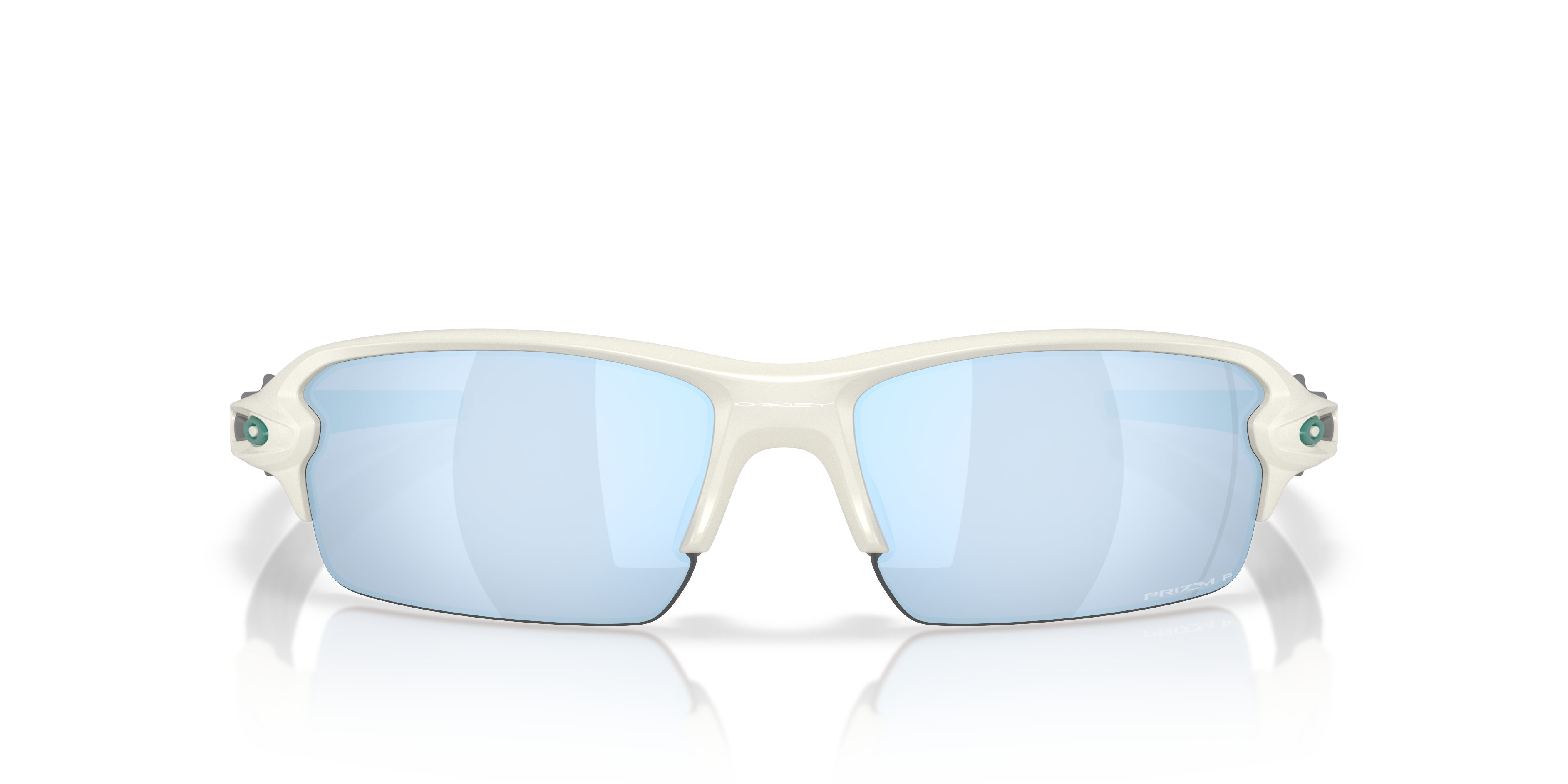 Flak® 2.0 (Low Bridge Fit) Prizm Golf Lenses, Polished Black Frame