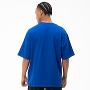 Camiseta Oakley Thermonuclear Logo - Crystal Blue