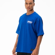 Camiseta Oakley Thermonuclear Logo - Crystal Blue