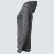 （女性用）Radiant Light Grid L/S Hoodie Shirts 2.0 - Dark Gray Heather