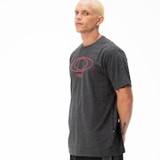 Blur Storm Heather Tee - Blackout