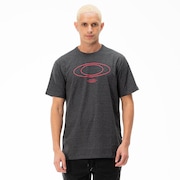 Blur Storm Heather Tee - Blackout