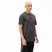 Blur Storm Heather Tee - Blackout