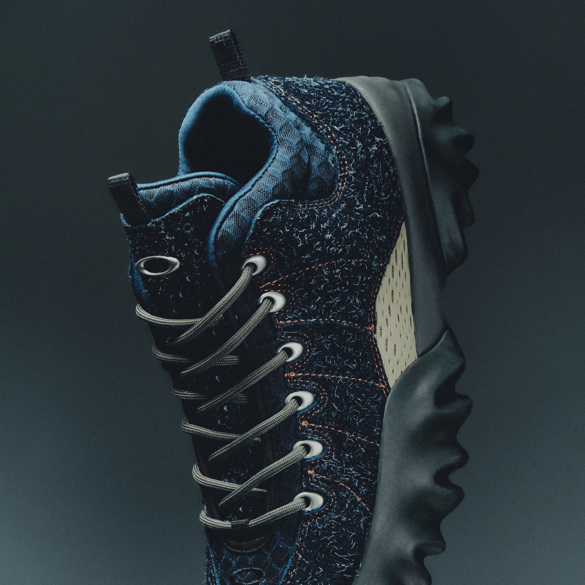 Oakley Factory Team Suede Edge Boot in Hairy Blue Graphite | Oakley® US