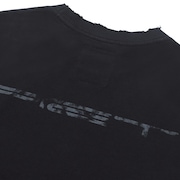 Camiseta Oakley x PIET Caution Ripped - Jet Black