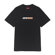 Camiseta Oakley x PIET Caution Ripped - Jet Black