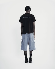 Camiseta Oakley x PIET Caution Ripped - Jet Black