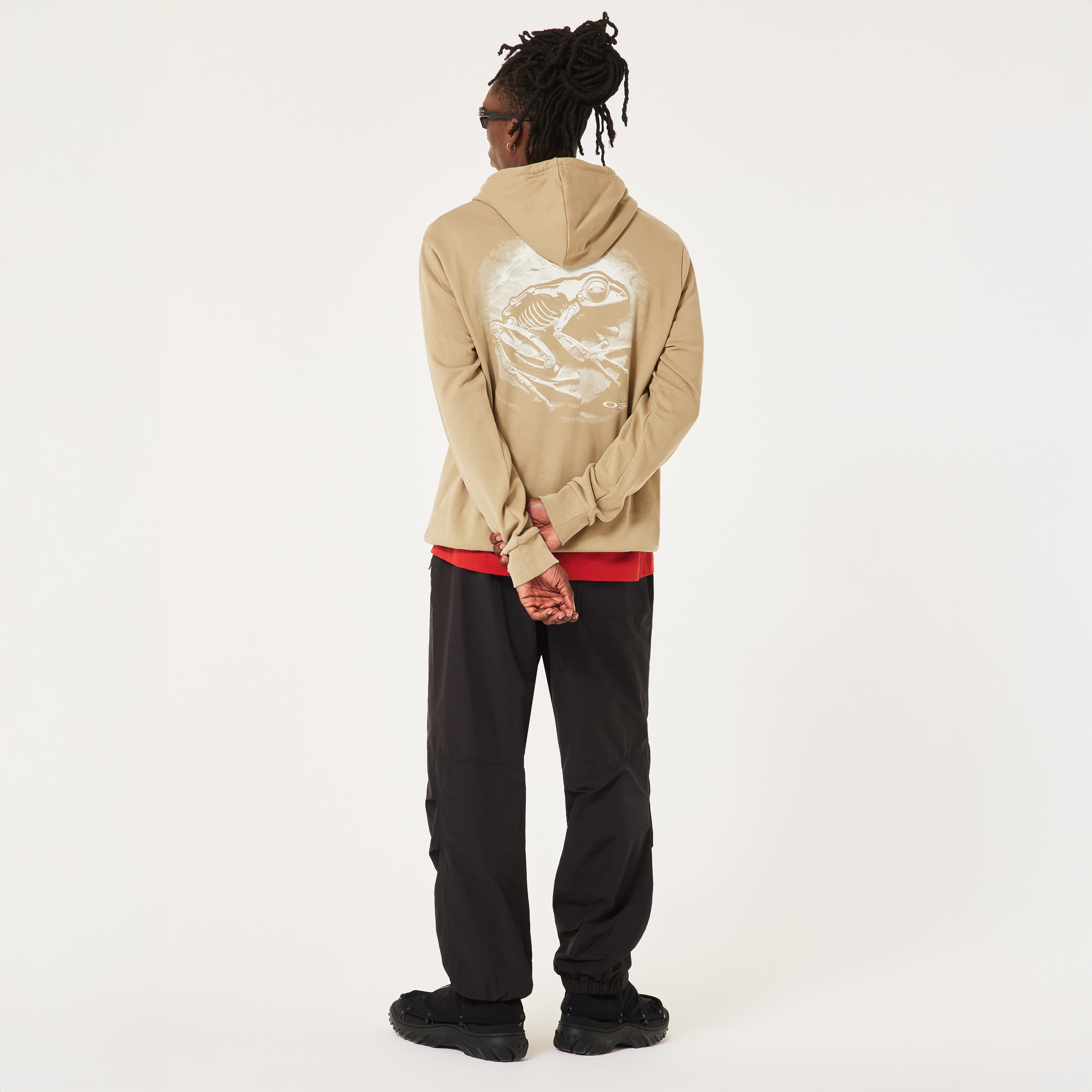 Oakley Futurescape Fossil Hoodie - New Granite Heather | Oakley® US