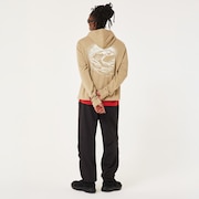Futurescape Fossil Hoodie - Pebble