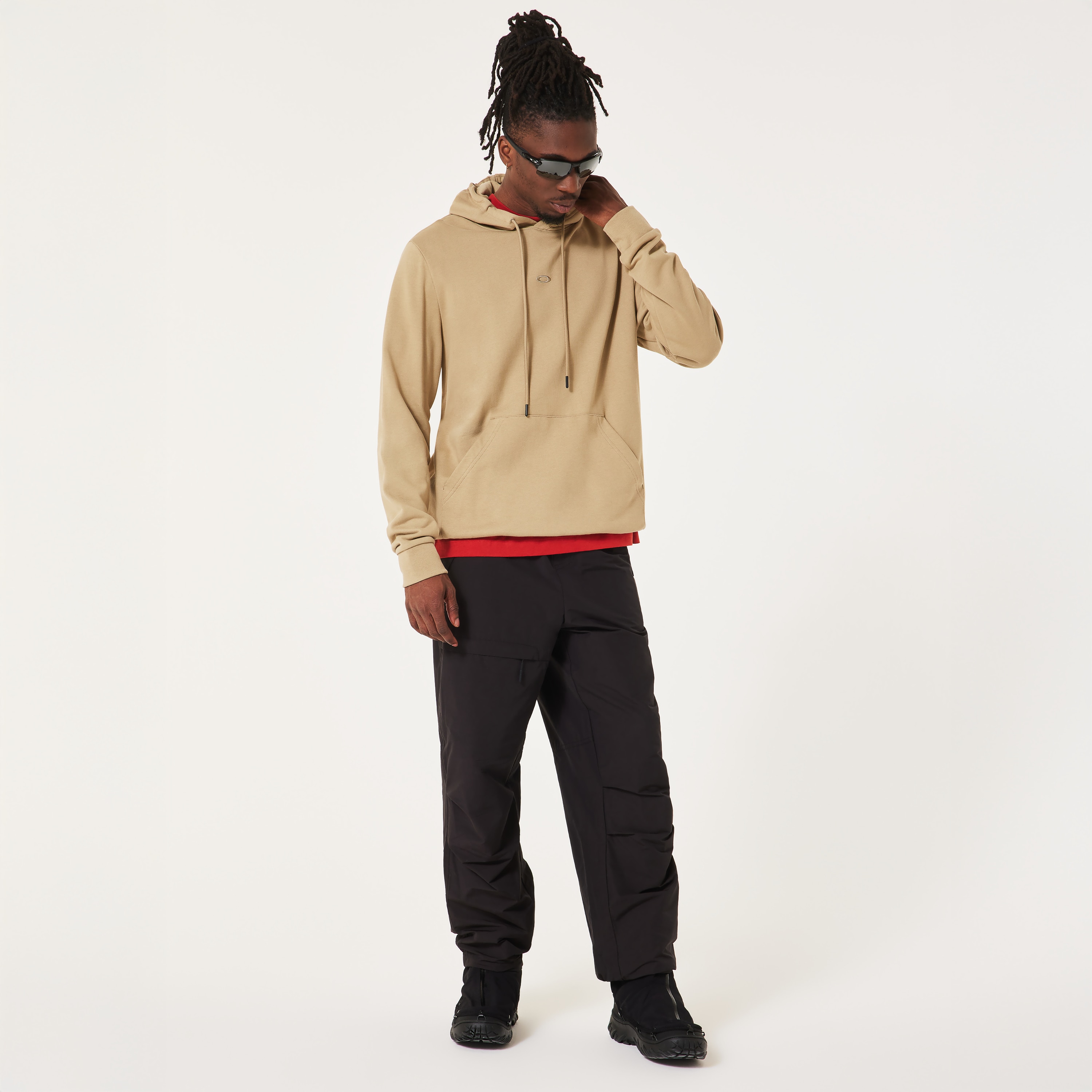 Oakley Futurescape Fossil Hoodie - New Granite Heather | Oakley® 日本