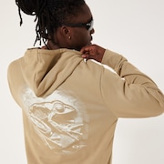 Futurescape Fossil Hoodie - Pebble