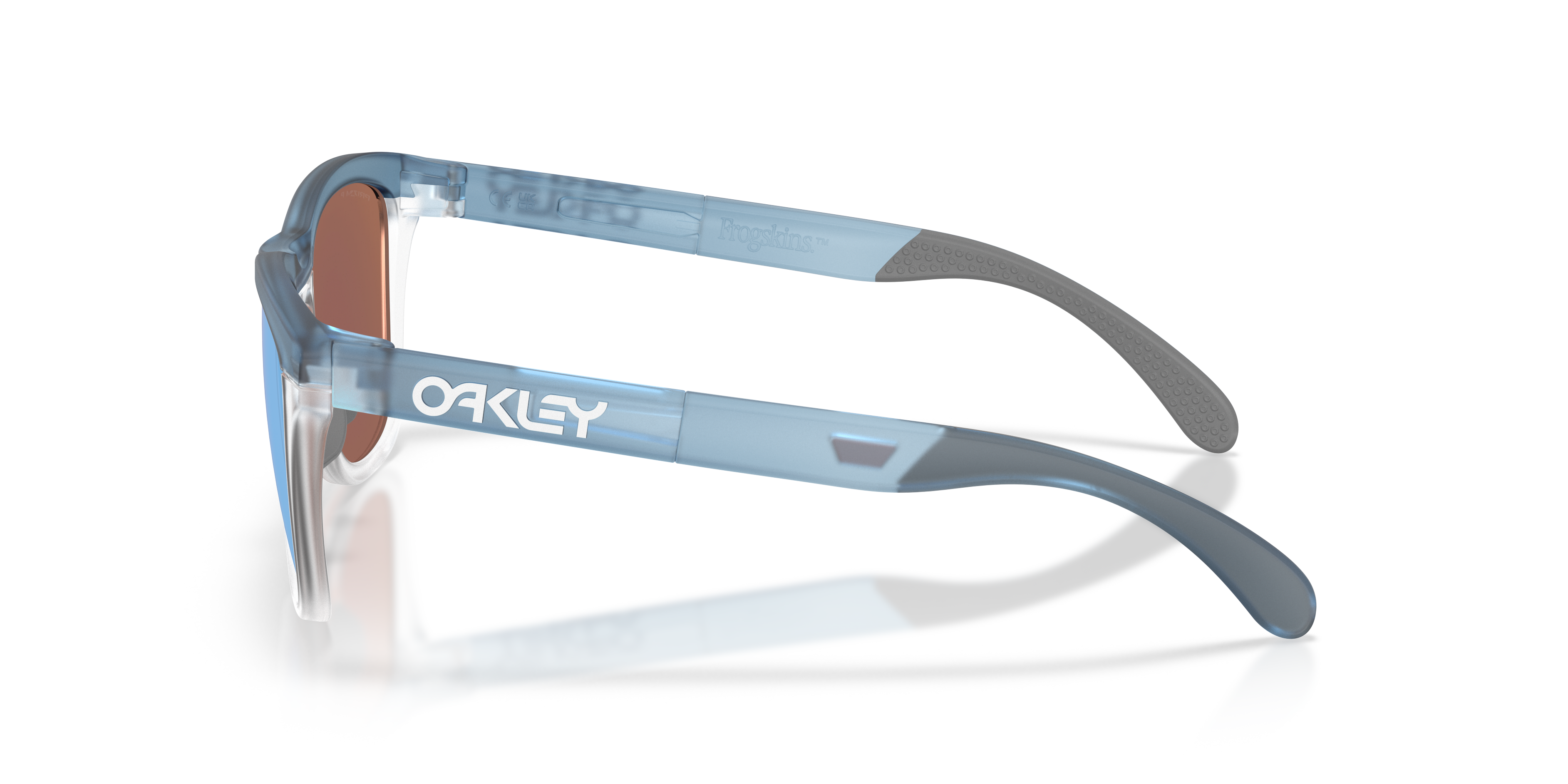 Frogskins™ Range XL Prizm Ruby Lenses, Matte Grey Smoke/Grey Ink