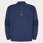 Skull LS Sweater Mock Shirt 2.0 - Fathom
