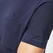 Skull Common Crew Tee 3.0 - Peacoat