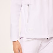 Skull Synchronism Moveable Jacket - White