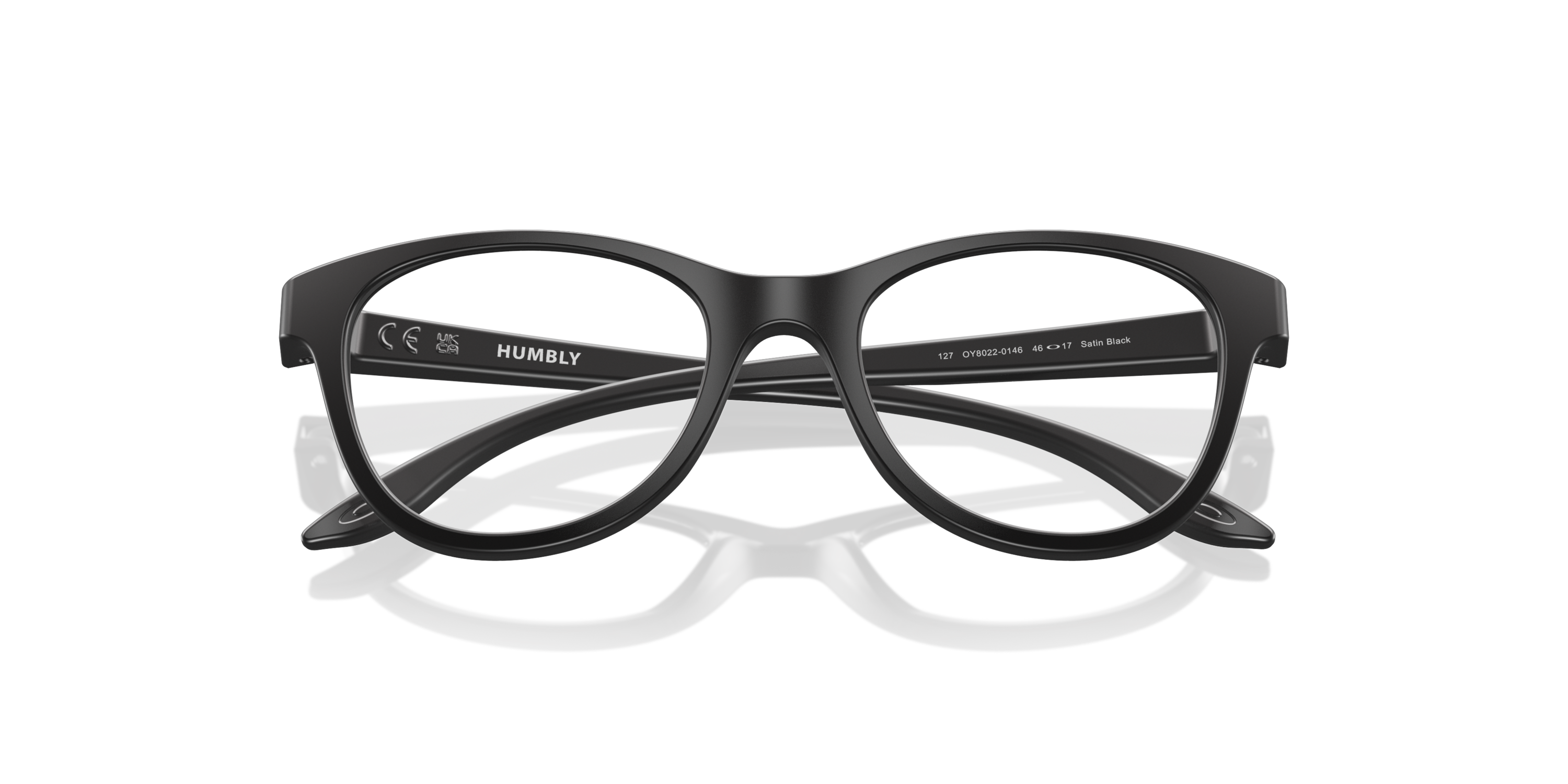 Humbly (Youth Fit) Satin Black Eyeglasses | Oakley® US