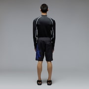 Hibiscus 20'' Boardshort - Pitch Black