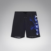 Hibiscus 20'' Boardshort - Pitch Black