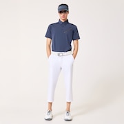 Skull Cool Stretch Claw Shirt - Midnight Blue