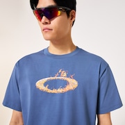 O-Tech Cold Cotton Tee Icon 2.0 - Dark Aqua