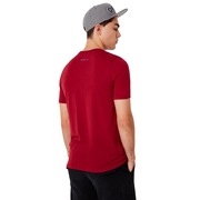 Ellipse Shadow Tee - Raspberry