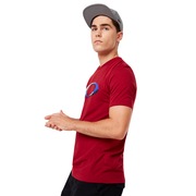 Ellipse Shadow Tee - Raspberry