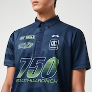 Oakley Emphatic Mx Shirt - Blue Storm Print