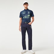 Oakley Emphatic Mx Shirt - Blue Storm Print