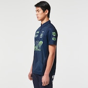 Oakley Emphatic Mx Shirt - Blue Storm Print