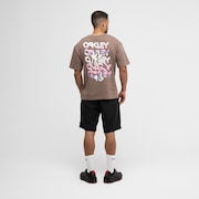 Camiseta Oakley B1B Warp Graphic - Cocoa Brown