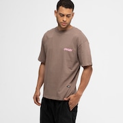 Camiseta Oakley B1B Warp Graphic - Cocoa Brown