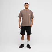 Camiseta Oakley B1B Warp Graphic - Cocoa Brown