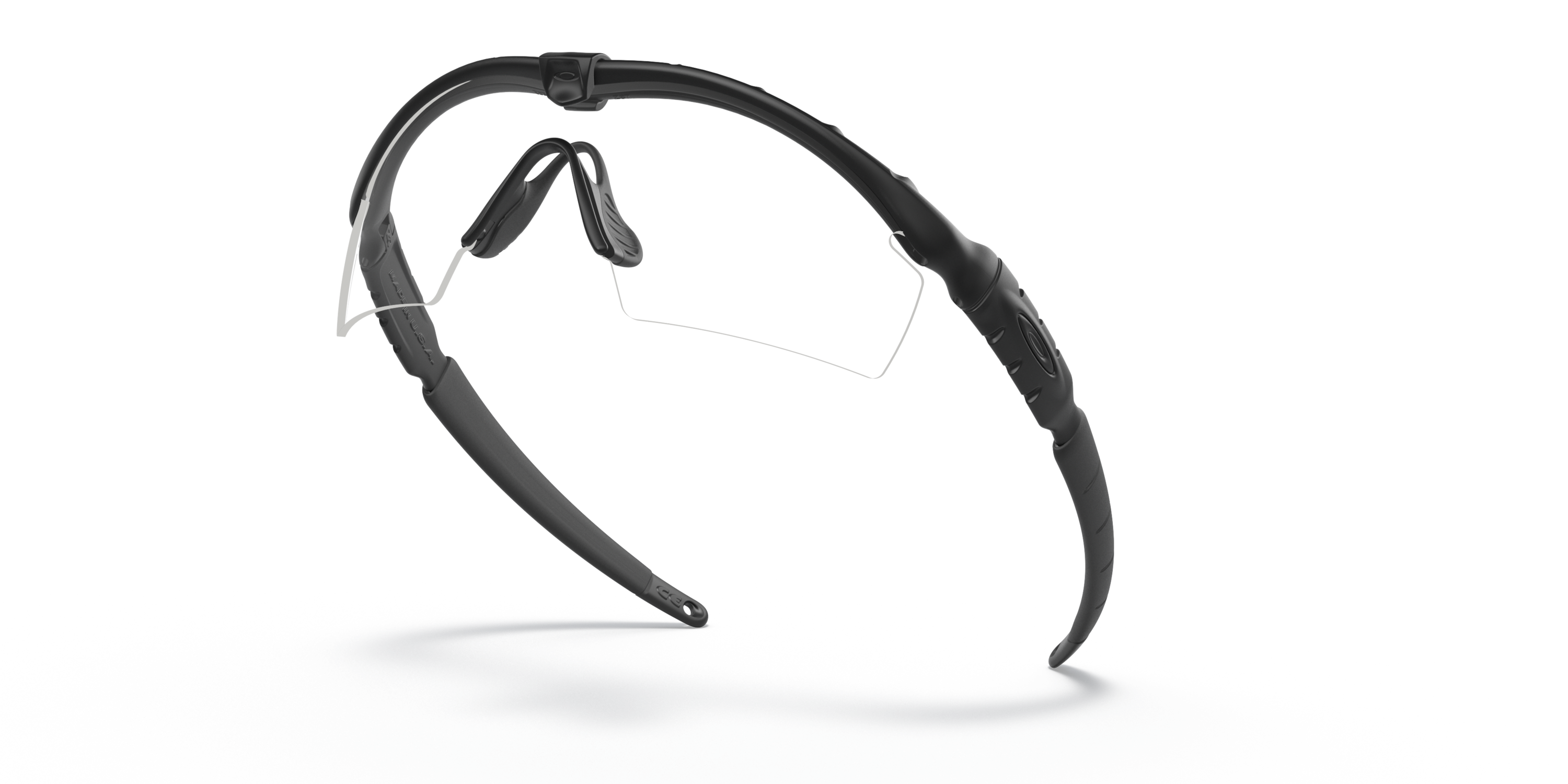 個人装備 Oakley industrial M-FRAME 2.0 Black M Frame® 2.0 Industrial - Safety Glass Clear Lenses, Matte